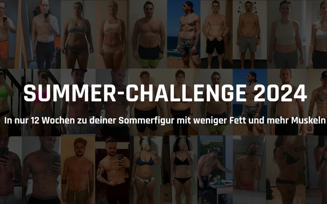 SUMMER-CHALLENGE 2024: Hol‘ dir in 12 Wochen deine Sommerfigur!